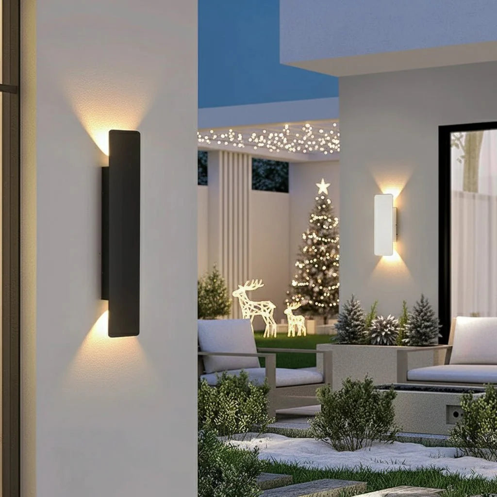 OUTGLOW – Applique murale LED en aluminium étanche pour intérieur et extérieur