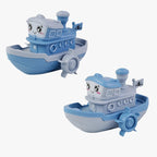 WasserSpass – Barco de juguete inflable para el baño con bordes redondeados y forma compacta