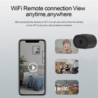 Skanto | Cámara IP Mini WLAN Magnética Día-Noche