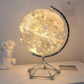 Lámpara de Globo Terráqueo LED Rotativa Royaleva – Pieza de Decoración Belyst Jord
