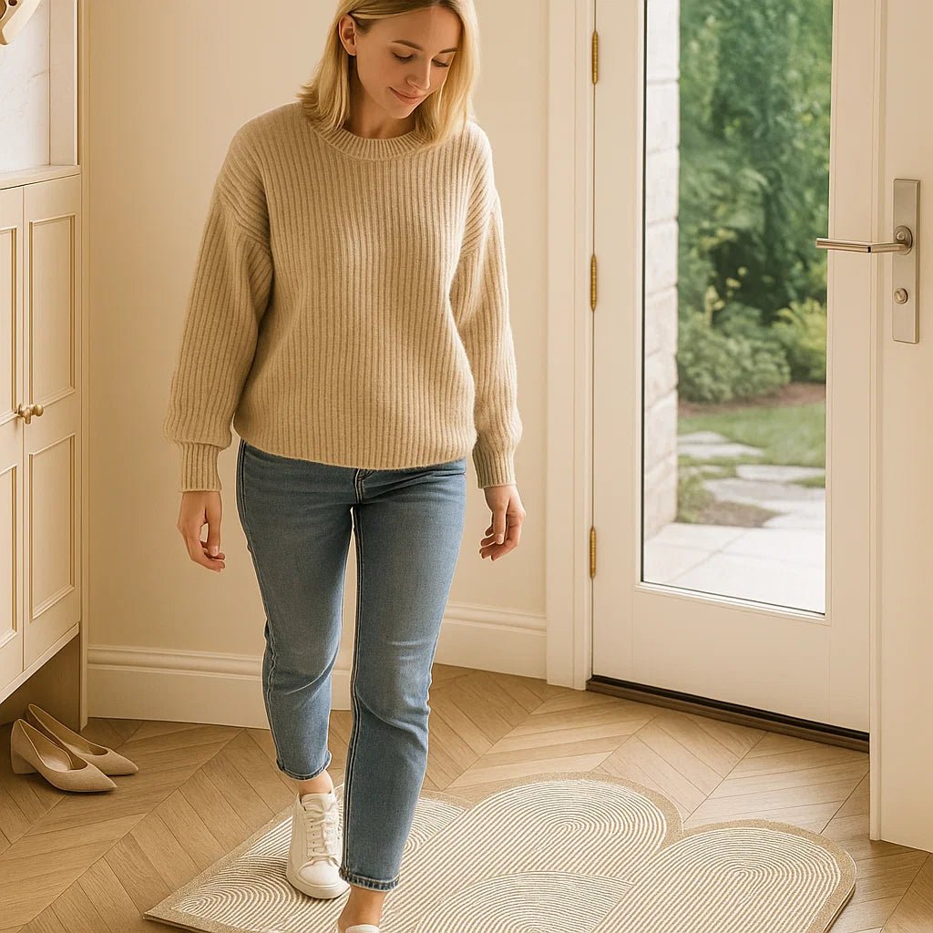 DOORHOLD – Alfombrilla lavable y antideslizante para interiores y exteriores