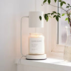 WAXELLE – Lámpara calentadora de velas sin llama para un aroma seguro en el ambiente