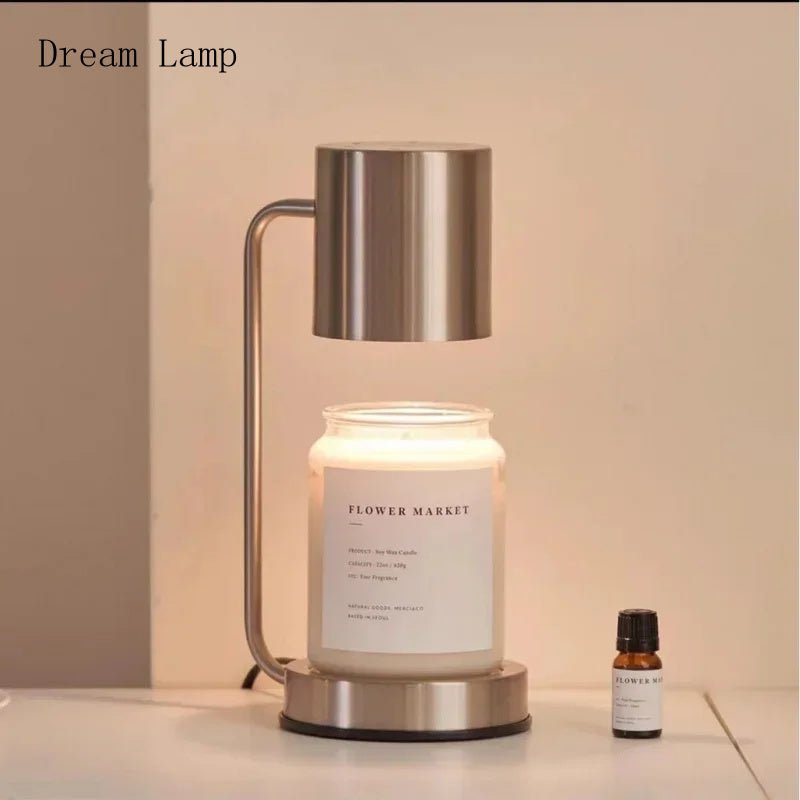 WAXELLE – Lámpara calentadora de velas sin llama para un aroma seguro en el ambiente