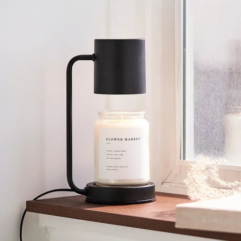 WAXELLE – Lámpara calentadora de velas sin llama para un aroma seguro en el ambiente
