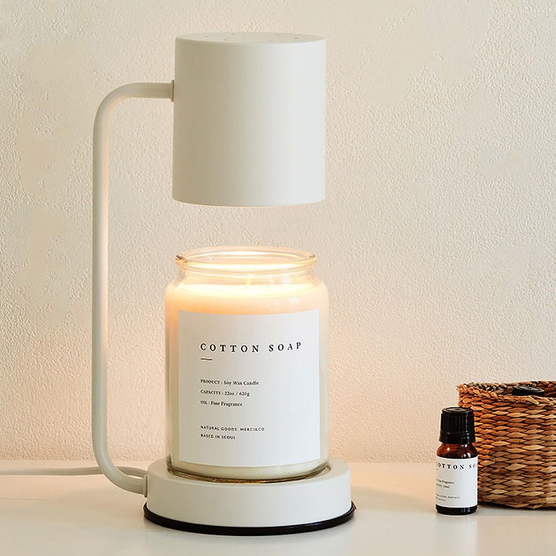 WAXELLE – Lámpara calentadora de velas sin llama para un aroma seguro en el ambiente