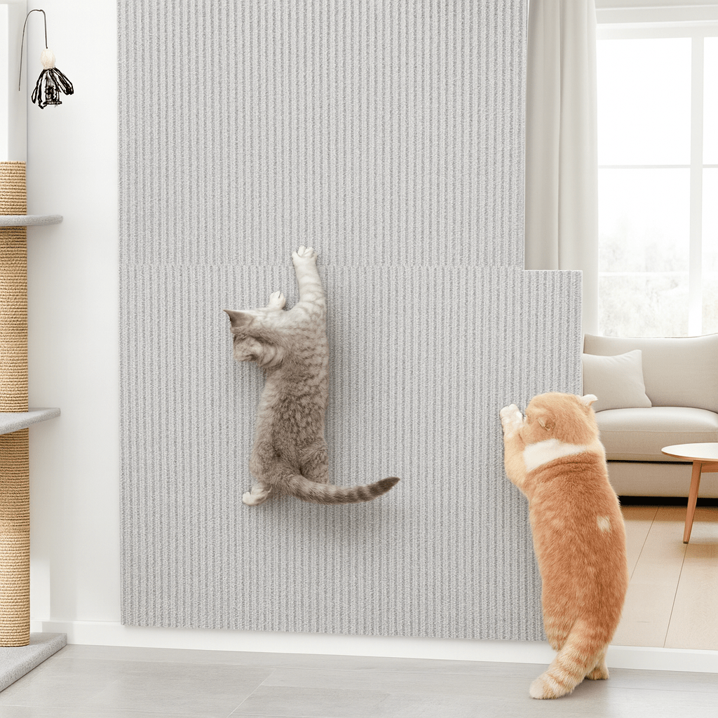 CATSTICKSHIELD – Placa de protección autoadhesiva para gatos para proteger muebles, paredes y alfombras