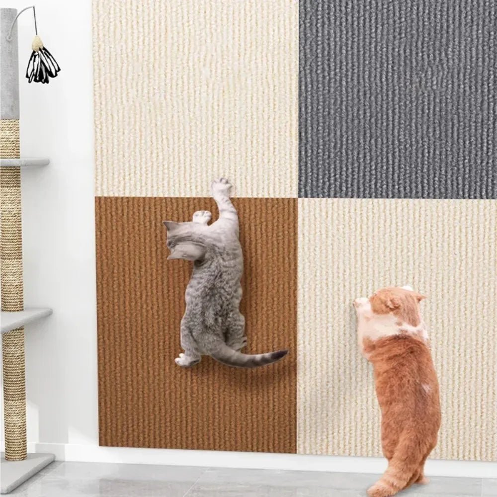 CATSTICKSHIELD – Placa de protección autoadhesiva para gatos para proteger muebles, paredes y alfombras