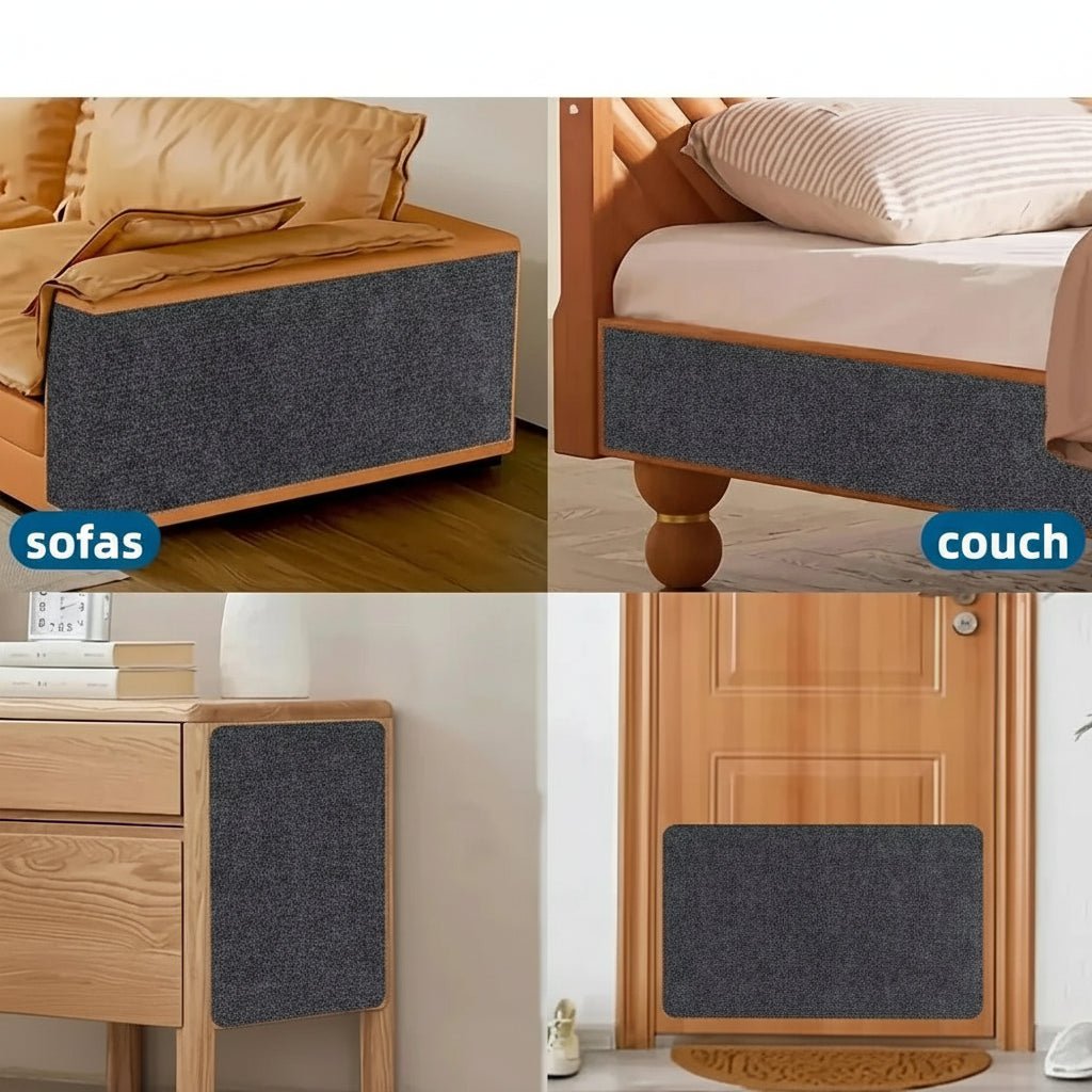 CATSTICKSHIELD – Placa de protección autoadhesiva para gatos para proteger muebles, paredes y alfombras
