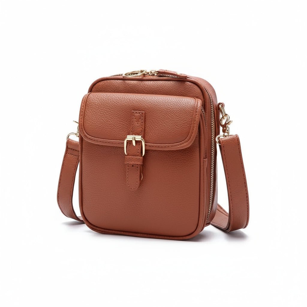 Bolsa Compacta Antirrobo con Correa Ajustable y Amplio Almacenamiento