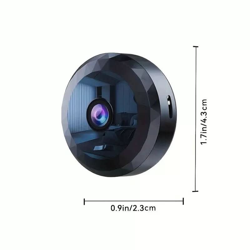 Cámara de Seguridad Pequeña – Cámara WiFi Magnética Pequeña 1080P HD para Vigilancia Discreta