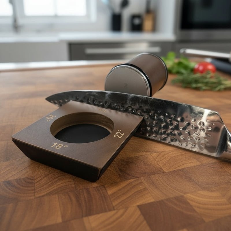 EDGECRAFT – Afilador de cuchillos ajustable con disco de afilado de diamante