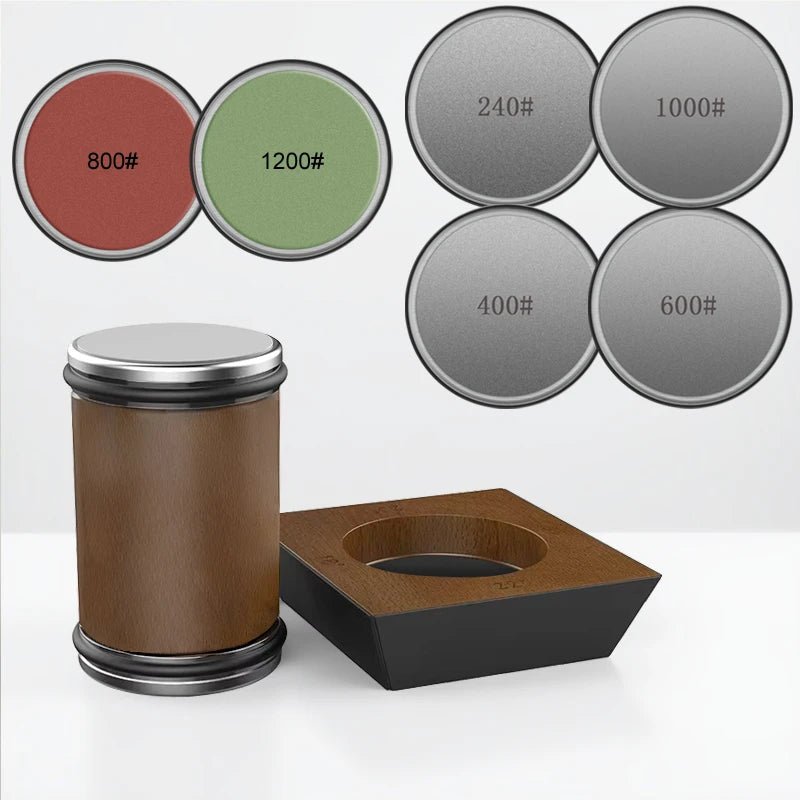 EDGECRAFT – Afilador de cuchillos ajustable con disco de afilado de diamante