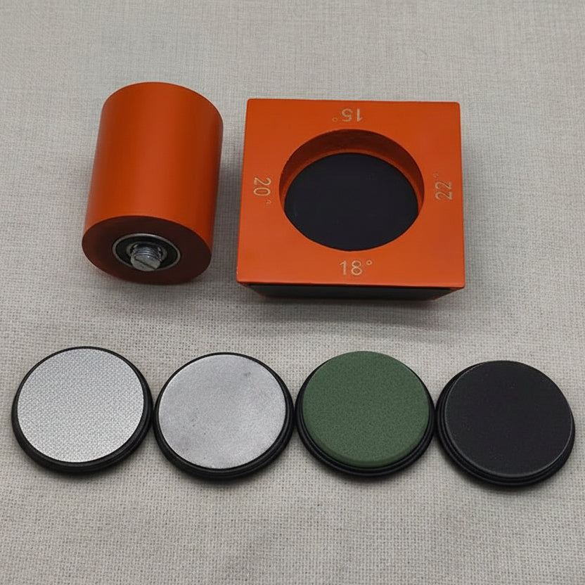 EDGECRAFT – Afilador de cuchillos ajustable con disco de afilado de diamante