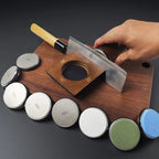 EDGECRAFT – Afilador de cuchillos ajustable con disco de afilado de diamante