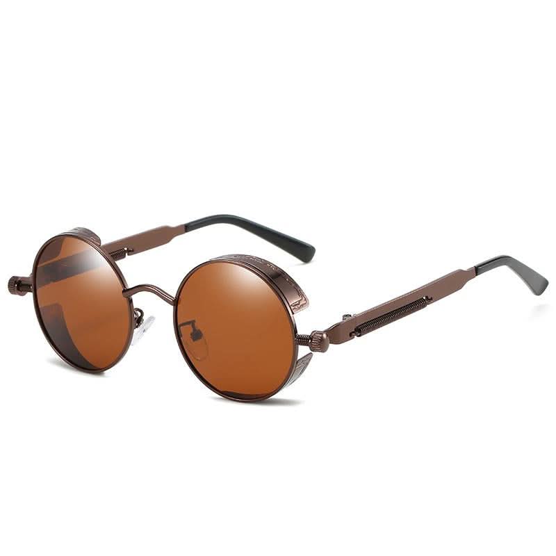 BowLift | Gafas de sol redondas vintage steampunk polarizadas UV400