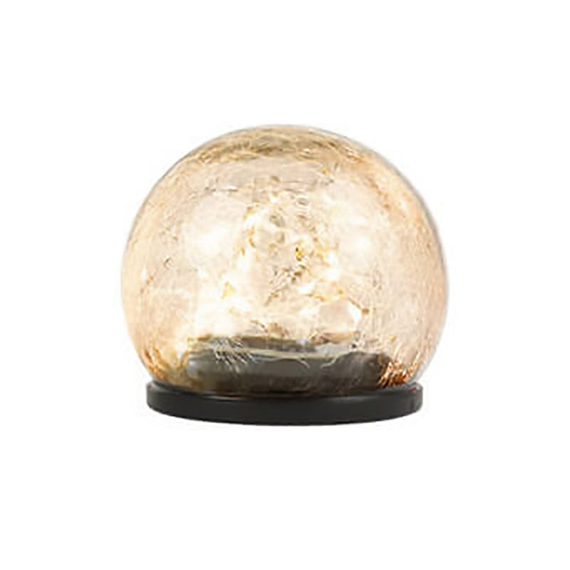 Luz de Paisaje Exterior LED Solar Moderna Minimalista de Vidrio | Brehn