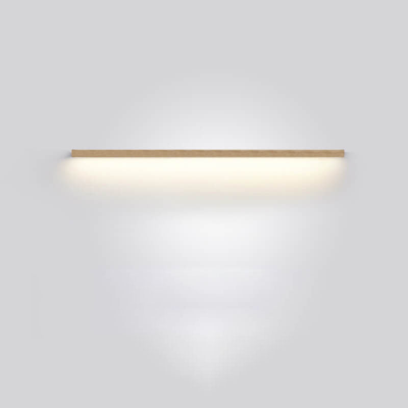 Lisslune | Luz de Pared LED Japonesa ZenBeam | Diseño de Madera Sólida | Iluminación de Acento Moderna