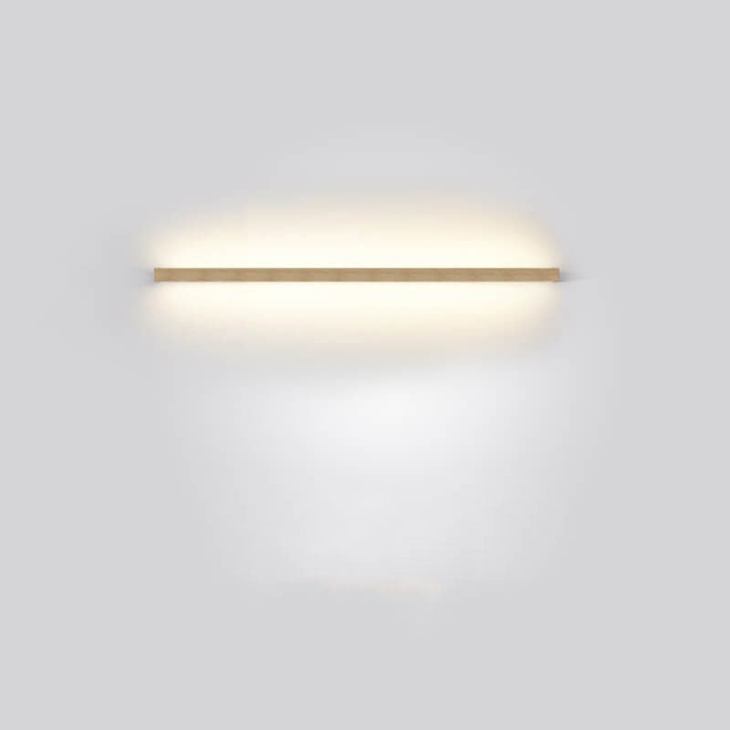 Lisslune | Luz de Pared LED Japonesa ZenBeam | Diseño de Madera Sólida | Iluminación de Acento Moderna