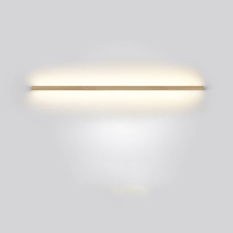 Lisslune | Luz de Pared LED Japonesa ZenBeam | Diseño de Madera Sólida | Iluminación de Acento Moderna