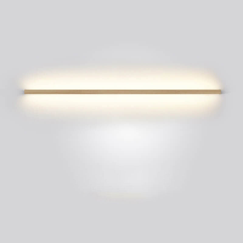 Lisslune | Luz de Pared LED Japonesa ZenBeam | Diseño de Madera Sólida | Iluminación de Acento Moderna