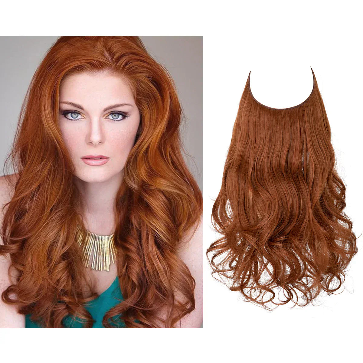 SecretHair | Extensiones de Cabello 100% Natural | Calidad REMY | Volumen y Longitud Sin Costuras | Brillo Natural | Resistente al Calor y Duradero