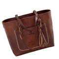 Bolso de hombro de piel para mujeres