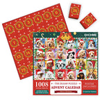1008PCS Rompecabezas de Navidad Calendario de Adviento - Regalo de Navidad