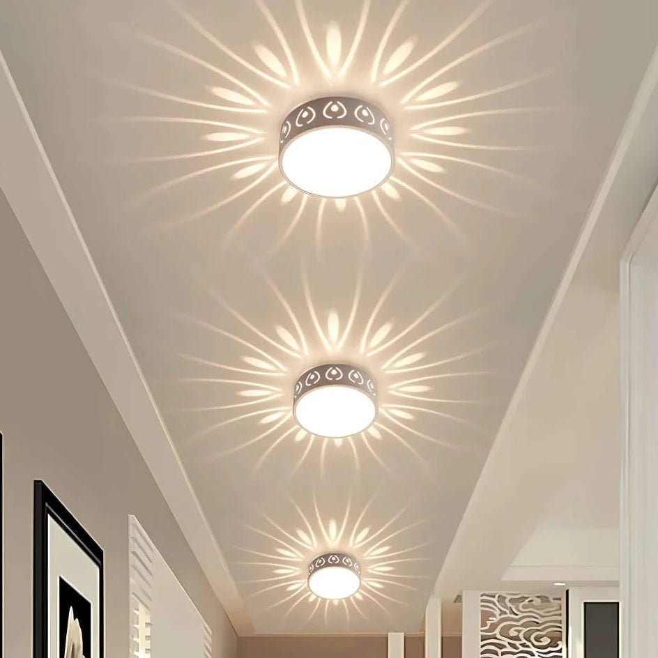FLATGLOW – Lámpara de techo LED minimalista y ultradelgada con distribución uniforme de la luz