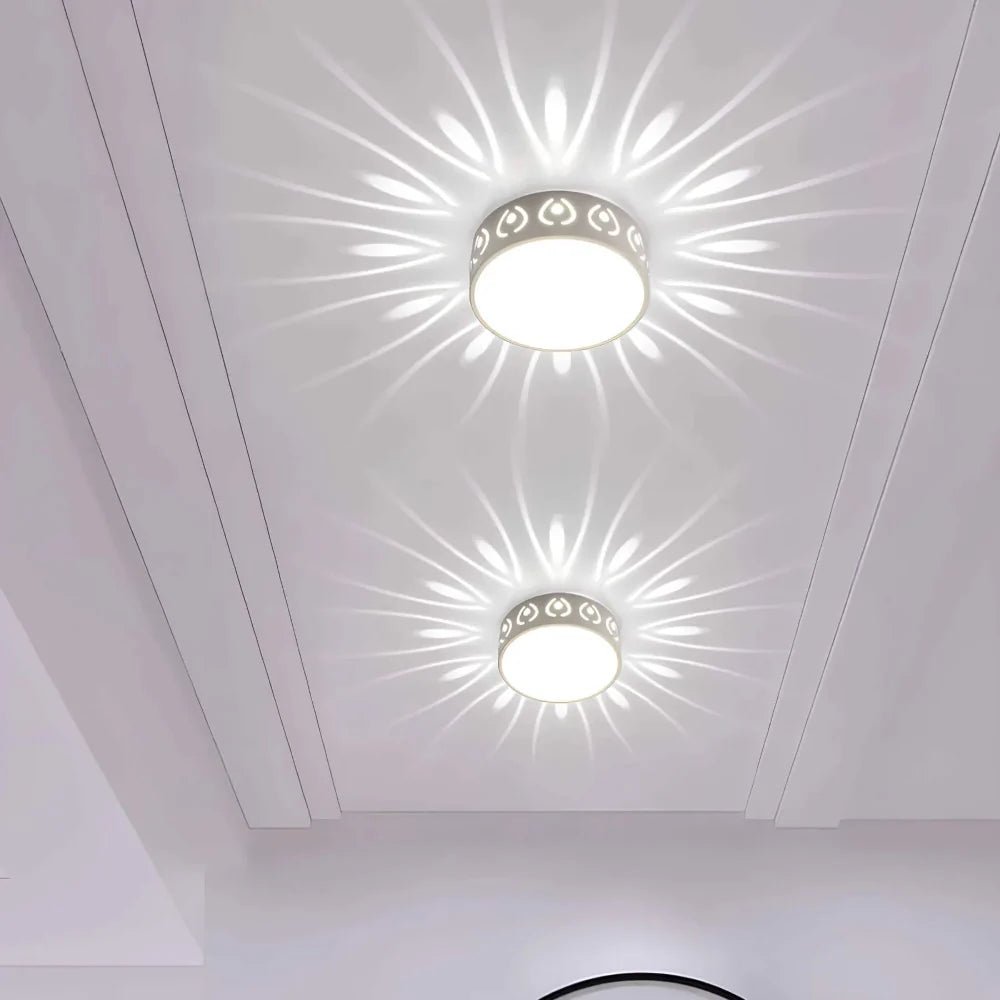 FLATGLOW – Lámpara de techo LED minimalista y ultradelgada con distribución uniforme de la luz