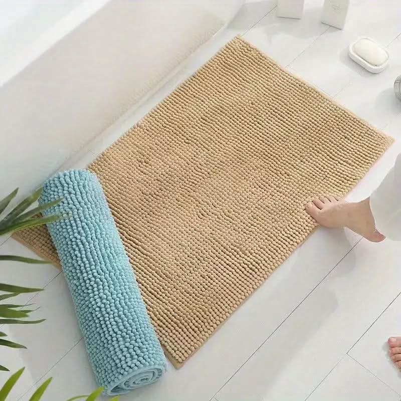 SOFTDRY COMFORT – Alfombra de baño de chenille con respaldo antideslizante