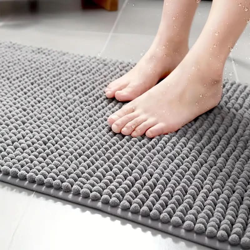 SOFTDRY COMFORT – Alfombra de baño de chenille con respaldo antideslizante