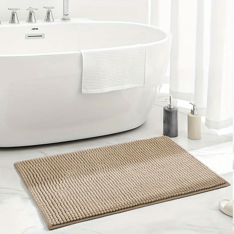 SOFTDRY COMFORT – Alfombra de baño de chenille con respaldo antideslizante