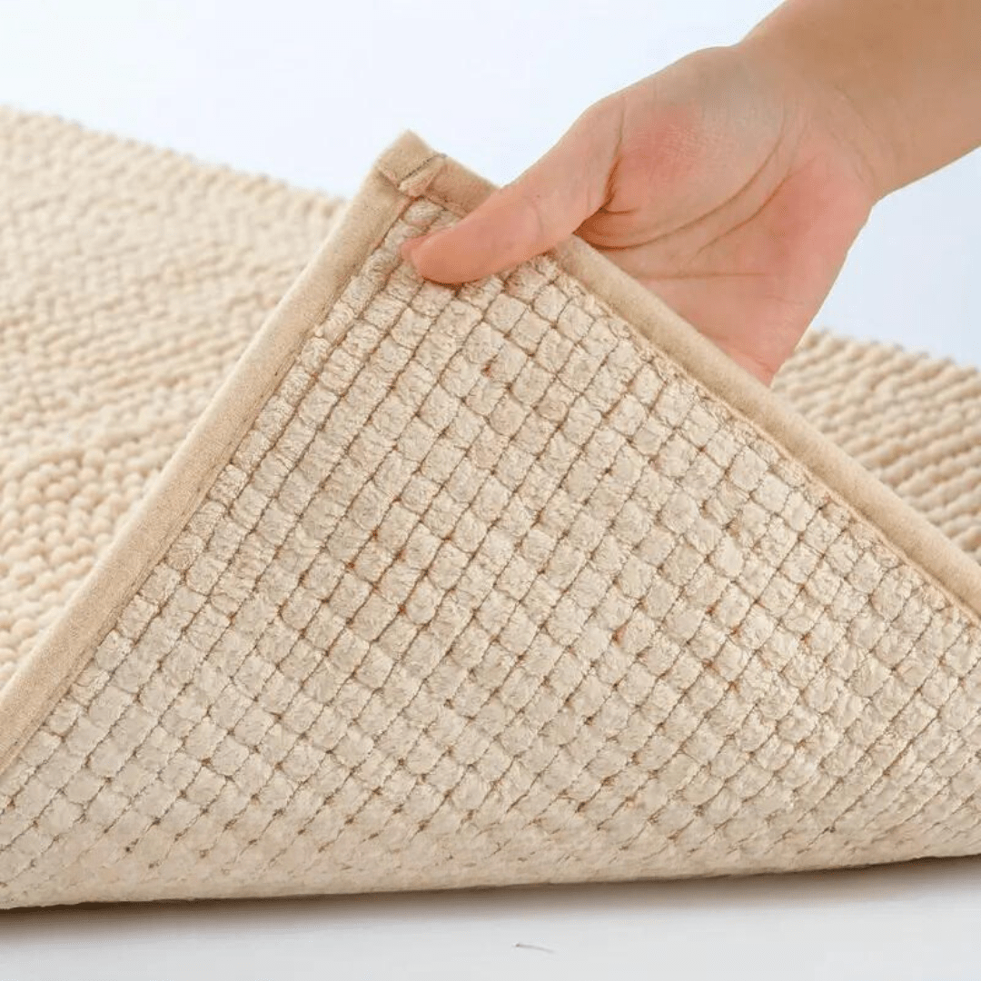 SOFTDRY COMFORT – Alfombra de baño de chenille con respaldo antideslizante