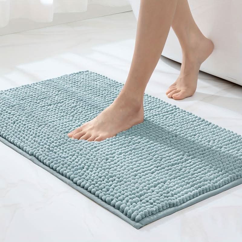 SOFTDRY COMFORT – Alfombra de baño de chenille con respaldo antideslizante