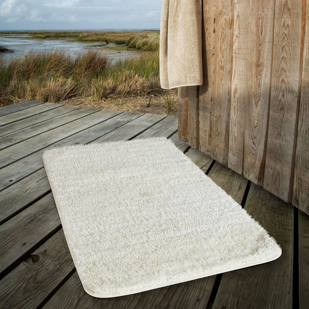 Lisslune | Alfombrilla de Baño PlushHaven – Alfombrilla de Microfibra Ultra Suave Antideslizante con Rápida Absorción de Agua