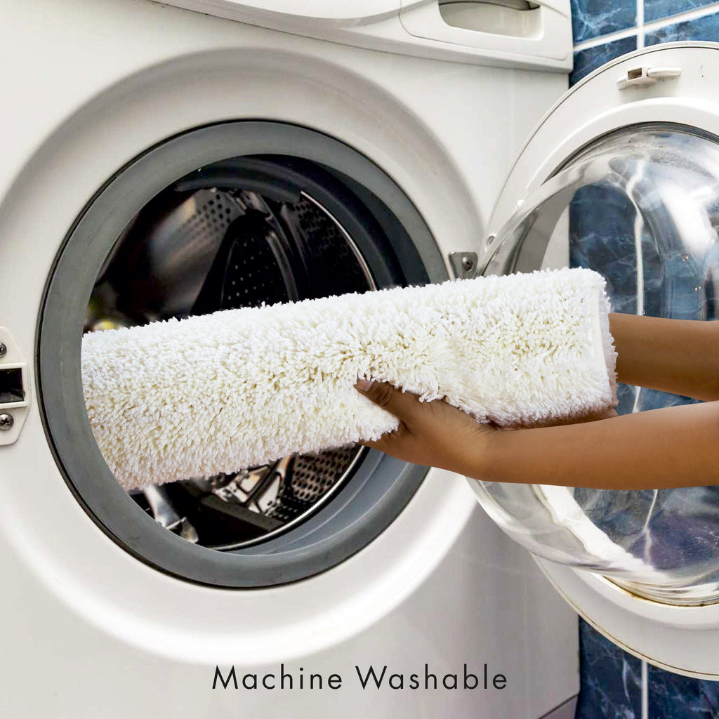 Lisslune | Alfombrilla de Baño PlushHaven – Alfombrilla de Microfibra Ultra Suave Antideslizante con Rápida Absorción de Agua
