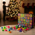 GLOBCOUNT – Calendario de Adviento Nee-Doh Squishy 2025 con 24 sorpresas Fidget