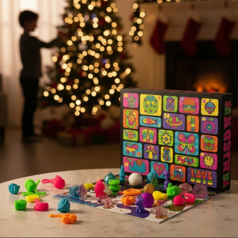 GLOBCOUNT – Calendario de Adviento Nee-Doh Squishy 2025 con 24 sorpresas Fidget