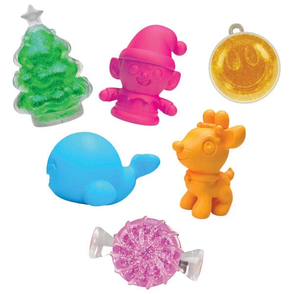 GLOBCOUNT – Calendario de Adviento Nee-Doh Squishy 2025 con 24 sorpresas Fidget