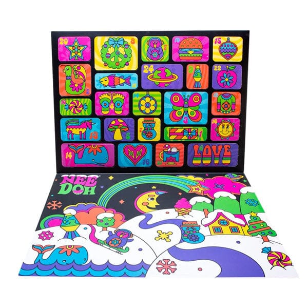 GLOBCOUNT – Calendario de Adviento Nee-Doh Squishy 2025 con 24 sorpresas Fidget