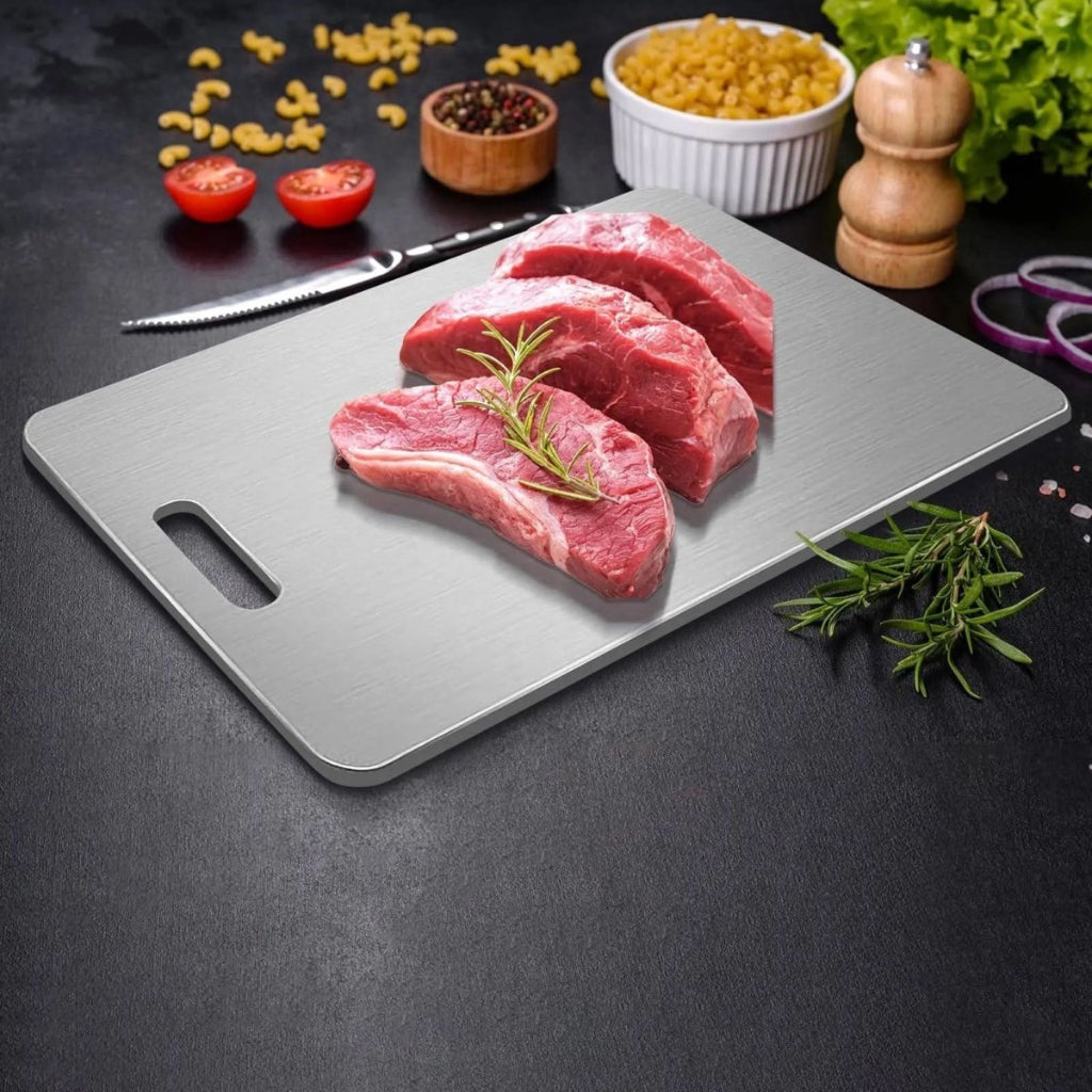 CHEFCORE – Tabla de cortar premium con diseño inoxidable y neutro en olores