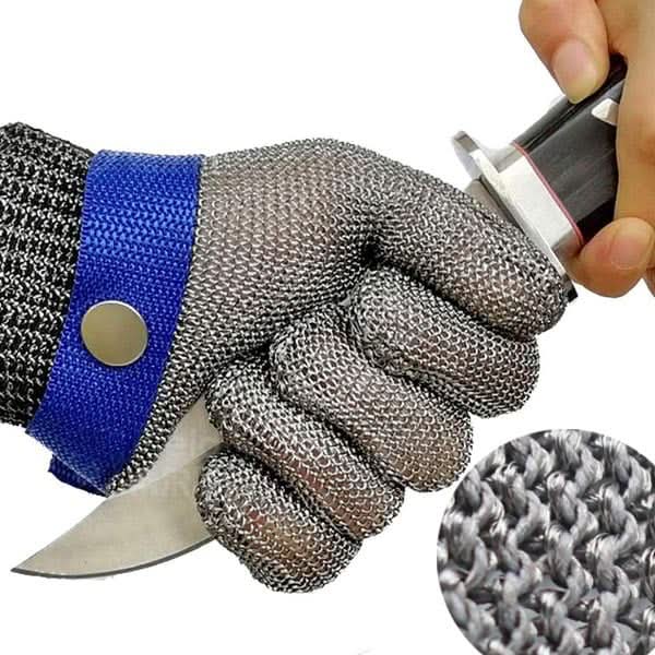 Guantes de Seguridad de Acero Inoxidable StahlSicherheit Profi – Con Máxima Resistencia al Corte