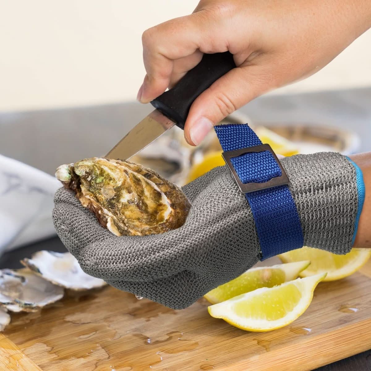 Guantes de Seguridad de Acero Inoxidable StahlSicherheit Profi – Con Máxima Resistencia al Corte