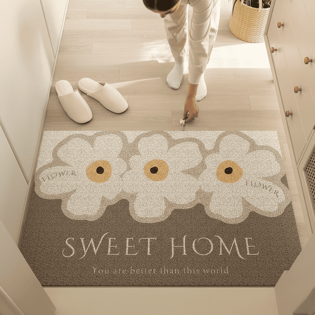 STAYMAT – Alfombra de entrada antideslizante y lavable para áreas de alto tráfico