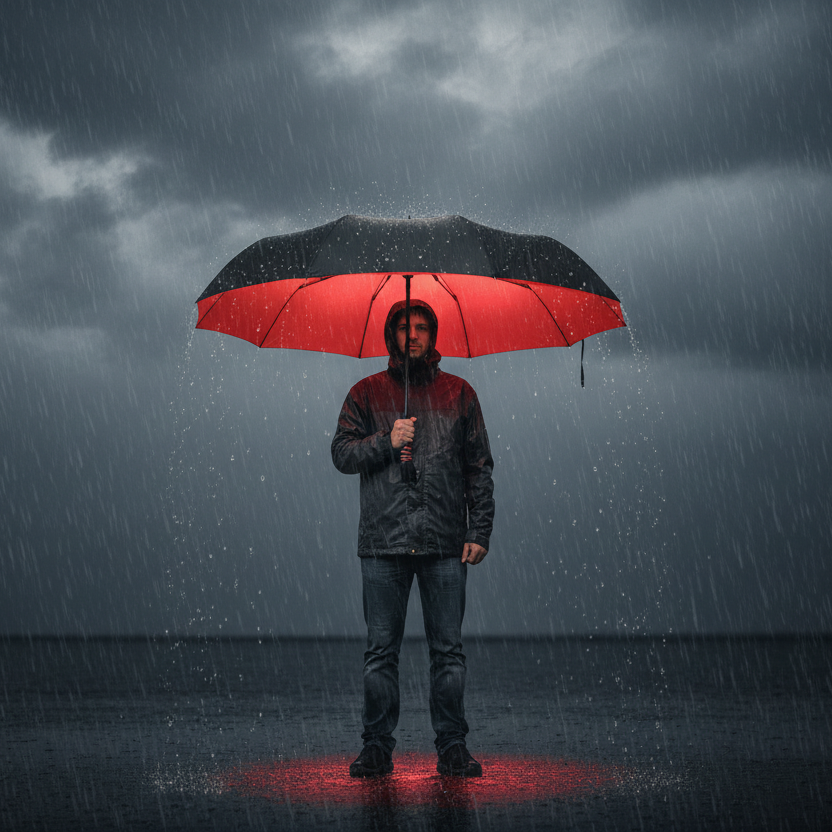 RAINFORCE – Paraguas de tormenta para máxima protección contra el viento
