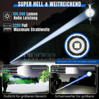 ULTRABEAM - Linterna LED para el día a día y actividades al aire libre