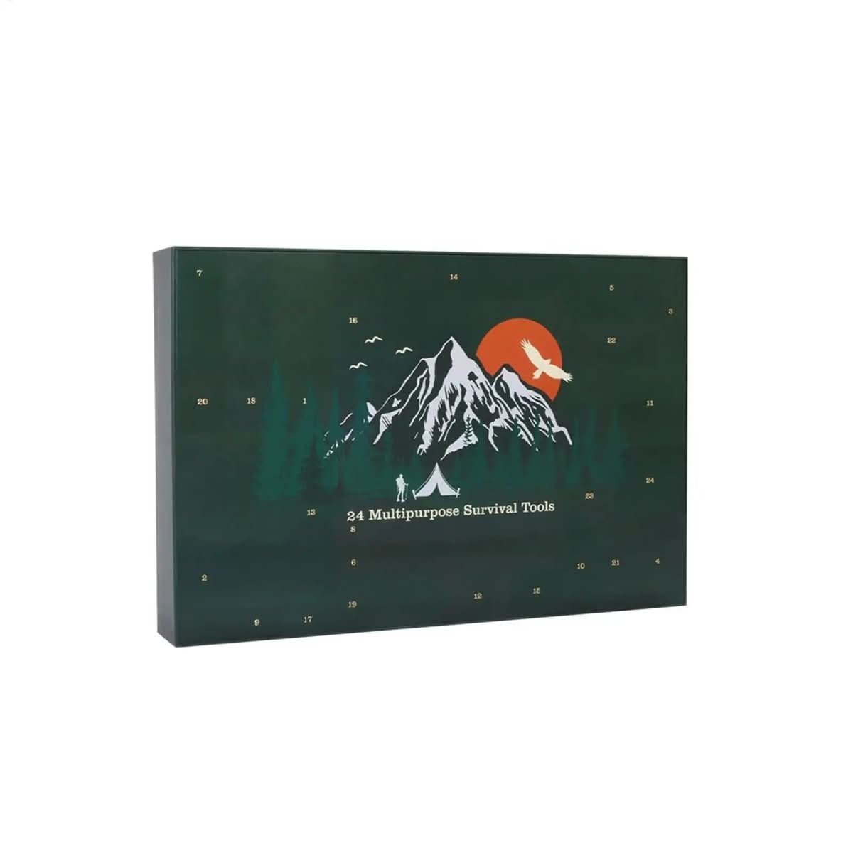 Calendario de Adviento TRAILBOX 2025 – 24 Herramientas de Outdoor para Hombres