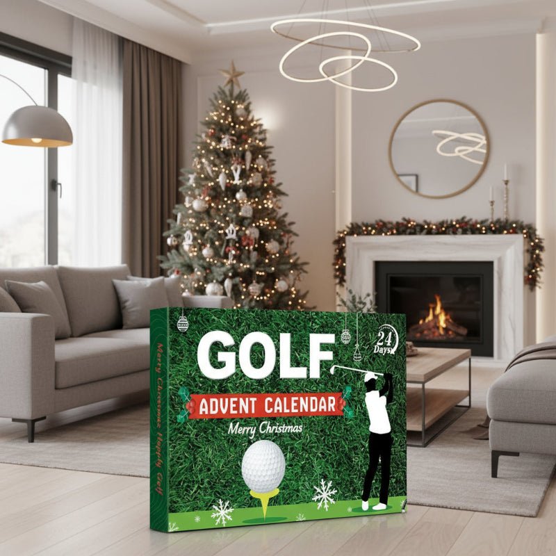 PUTTBOX 2026 – Calendario de Adviento de golf de 24 días con accesorios temáticos a juego