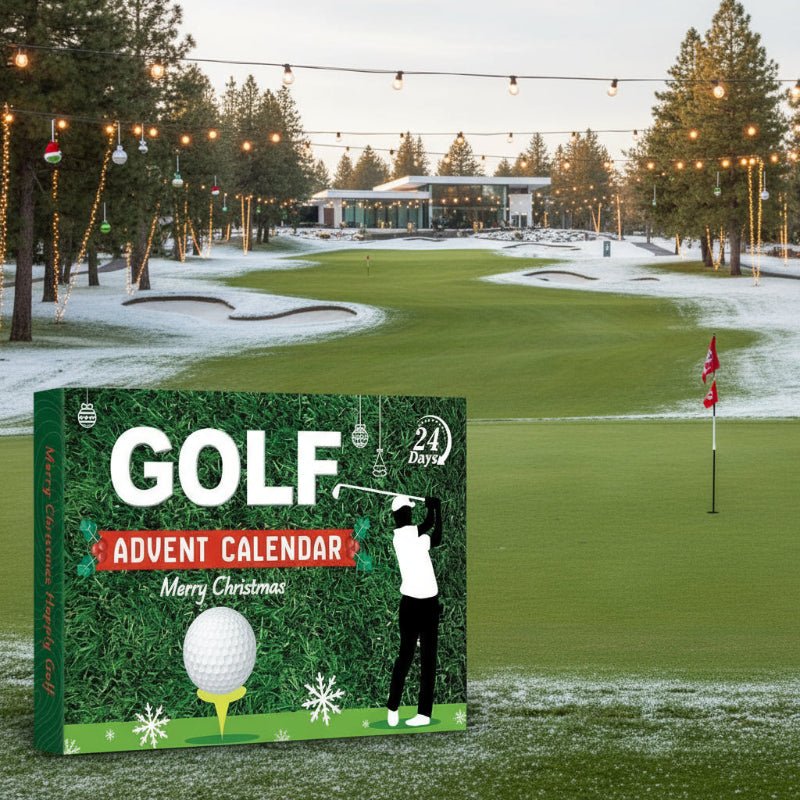 PUTTBOX 2026 – Calendario de Adviento de golf de 24 días con accesorios temáticos a juego