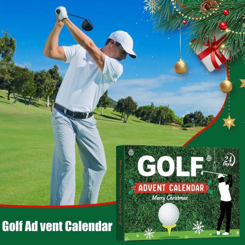 PUTTBOX 2026 – Calendario de Adviento de golf de 24 días con accesorios temáticos a juego